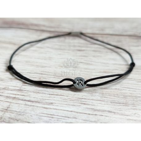 Monogramos karkötő -Acèl