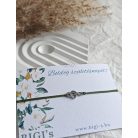 Hangjegy Minimál karkötő - Nemesacél 