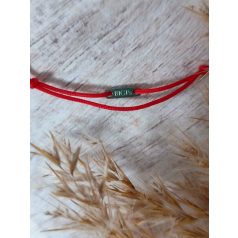 Védelmező piros karkötő kabbala