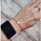 Védelmező piros karkötő kabbala