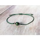 Swarovski Angel Pearl karkötő - Green "mini" 