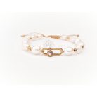 OJO Gold and pearl karkötő 