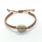 Navy macrame karkötő