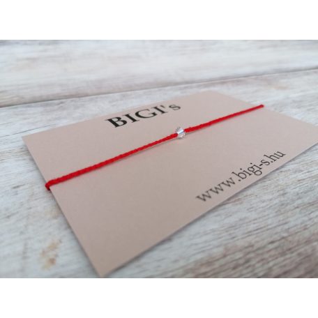 Védelmező piros karkötő kabbala