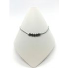 Minimal Design Swarovski crystal karkötő