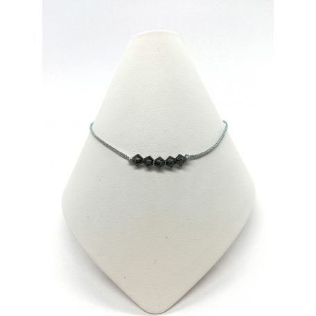 Minimal Design Swarovski crystal karkötő