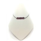 Minimal Design Swarovski crystal karkötő