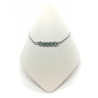 Minimal Design Swarovski crystal karkötő