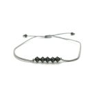 Minimal Design Swarovski crystal karkötő