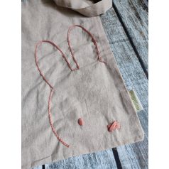 BOLSA - bevásárló táska-drapp-nyuszi