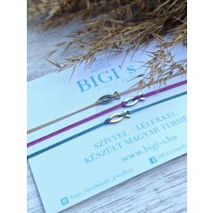 HAL Minimál karkötő - Nemesacél 