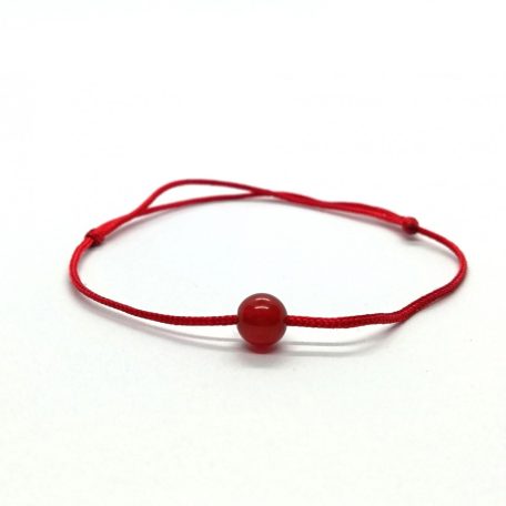 Védelmező piros karkötő kabbala