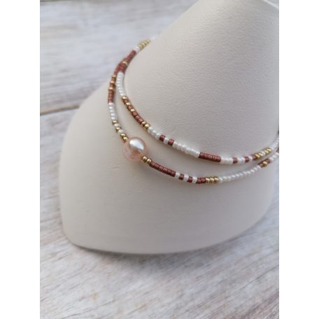 MIGI Pearl "L" - Bronz karkötő 