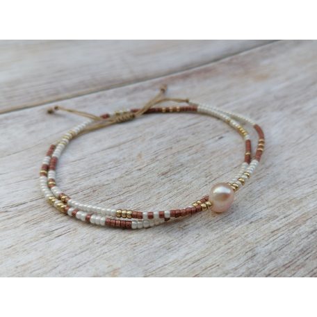 MIGI Pearl "L" - Bronz karkötő 