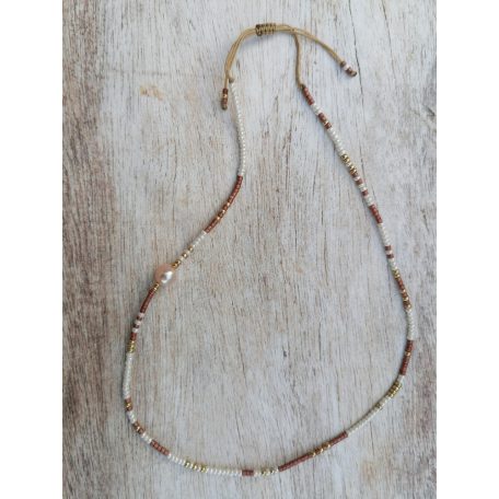 MIGI Pearl "L" - Bronz karkötő 