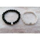 Black & White DUO ásvàny karkötő