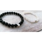 Black & White DUO ásvàny karkötő