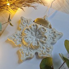 Karácsonyi Hópehely kártyával