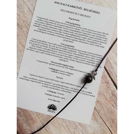 Segítő Angyal minimál karkötő -