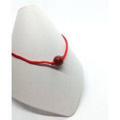 Védelmező piros karkötő kabbala