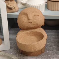 Buddha mécsestartó 