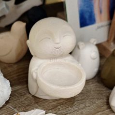 Buddha mécsestartó 