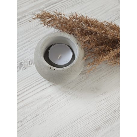  Gömb mécsestartó -beton