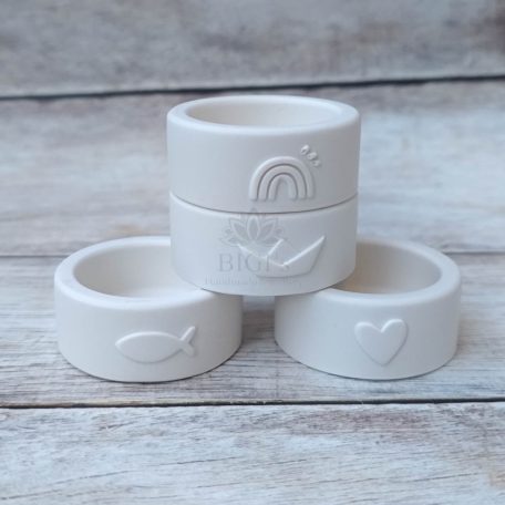 Mini mécsestartó 4féle