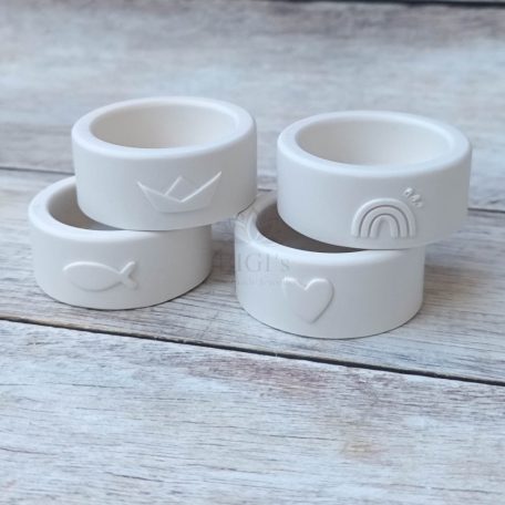 Mini mécsestartó 4féle