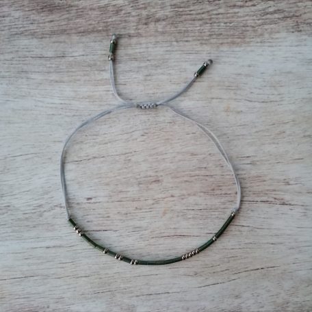 MORSE - BOLDOGSÁG karkötő (simple) 