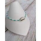 Shell AZUL türkiz kagylós karkötő 