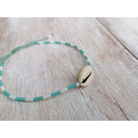 Shell AZUL türkiz kagylós karkötő 