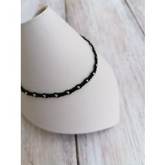 SPUN Black&Gold karkötő fonott minimálsílus